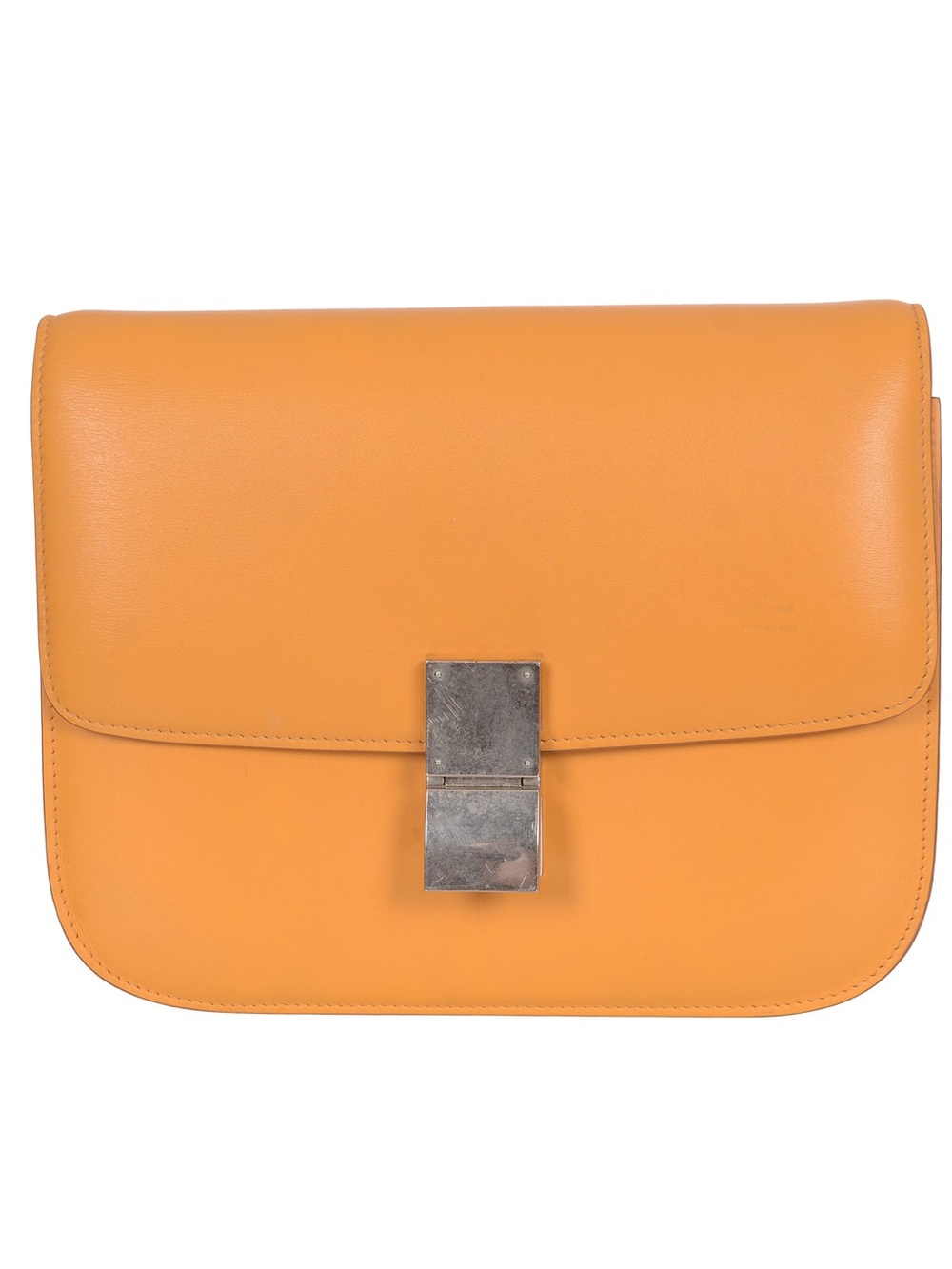 ♥️Celine Medium Yellow Classic Gold Hardware Leather Handbag♥️